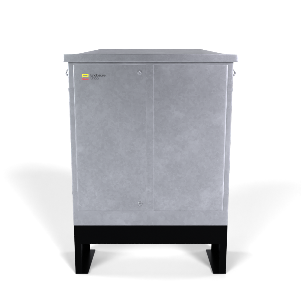 Galvinised Steel Root Mounted Feeder Pillar 1200mm x 450mm x 1350mm - GLV350