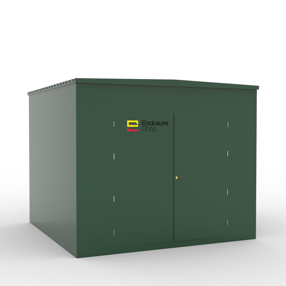 GRP Walk In Enclosure 3000mm x 3000mm x 2500mm - ENC26