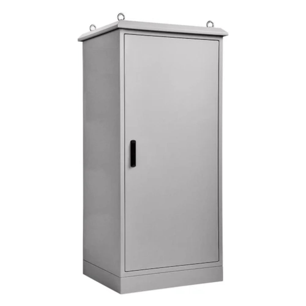 Floor Mounted 18U/RU IP66 Field Cabinet 1075H x 750W x 620D - No Vents