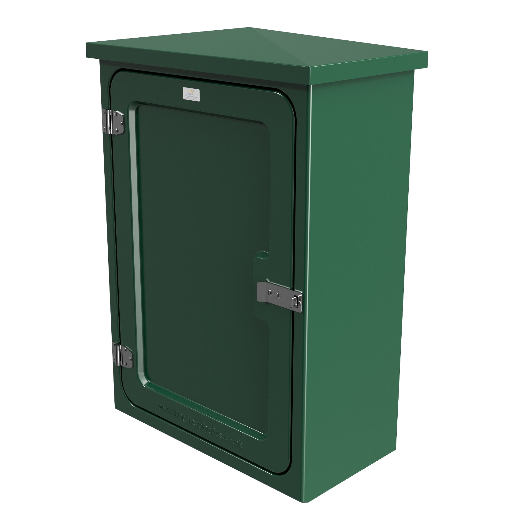GRP Enclosure 760mm x 400mm x 1100mm - Kingsley Plastics KD-2