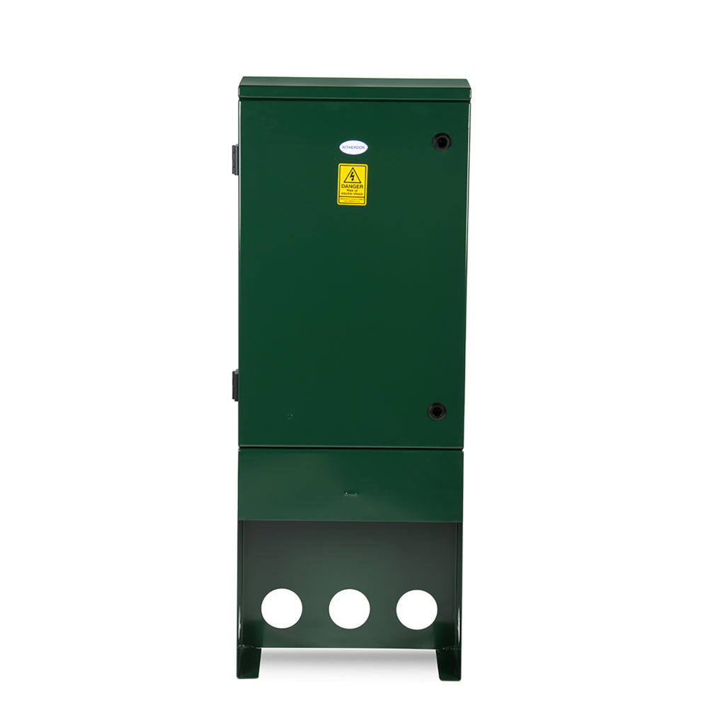 RH400HingedDoorPillarGreen1000