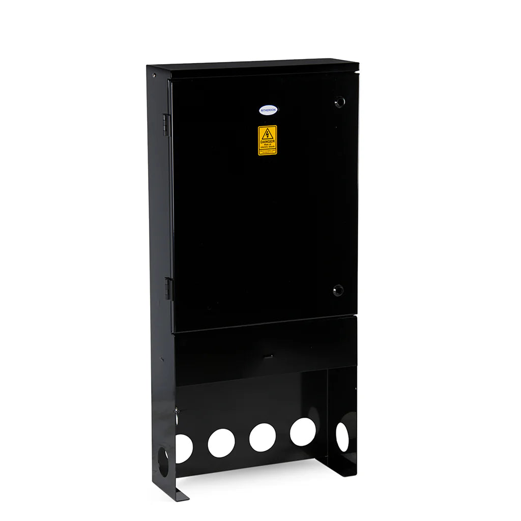 RH500HingedDoorPillarBlackSide