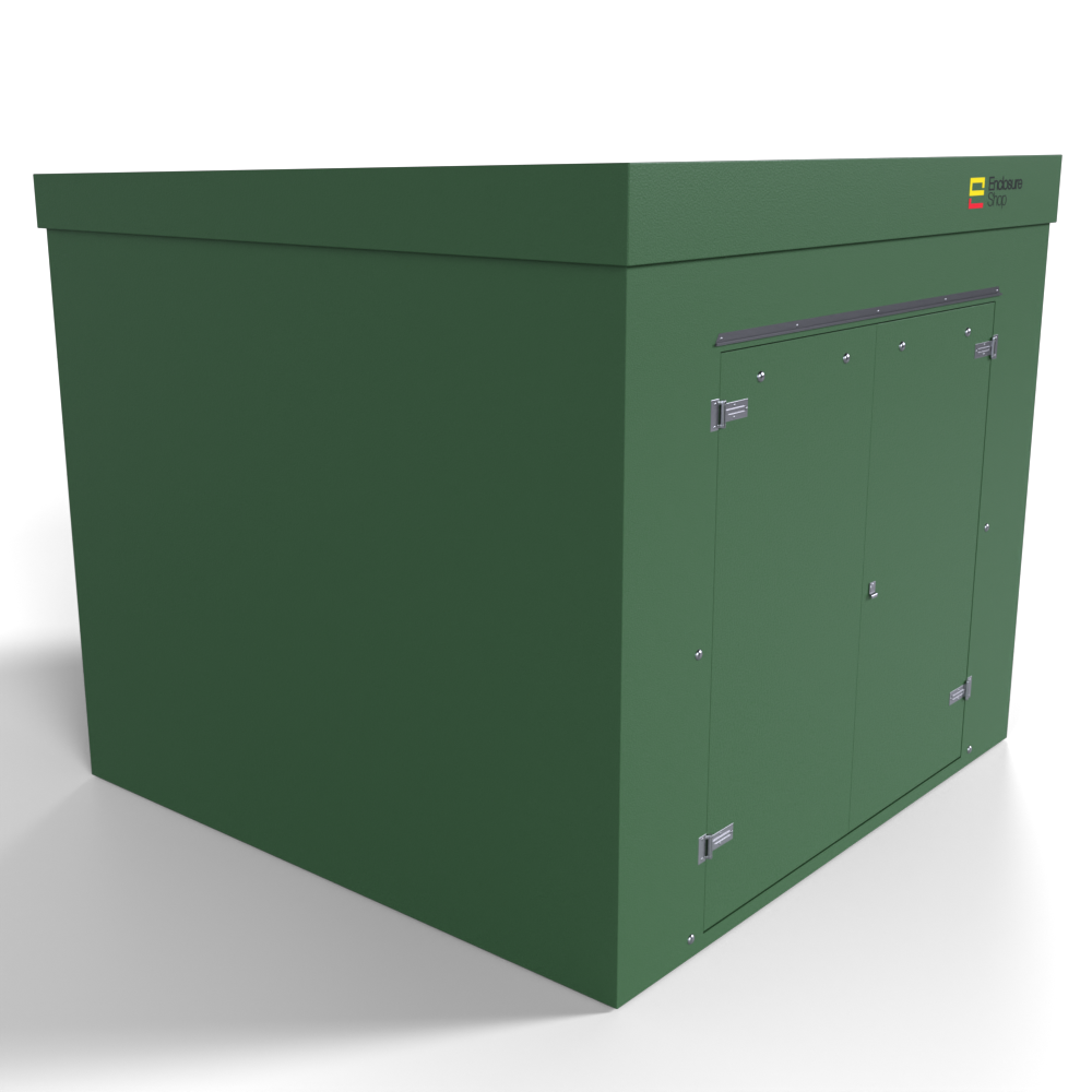 GRP Walk In Enclosure 3000mm x 2900mm x 2500mm - RT21 - 12mm Ply Core