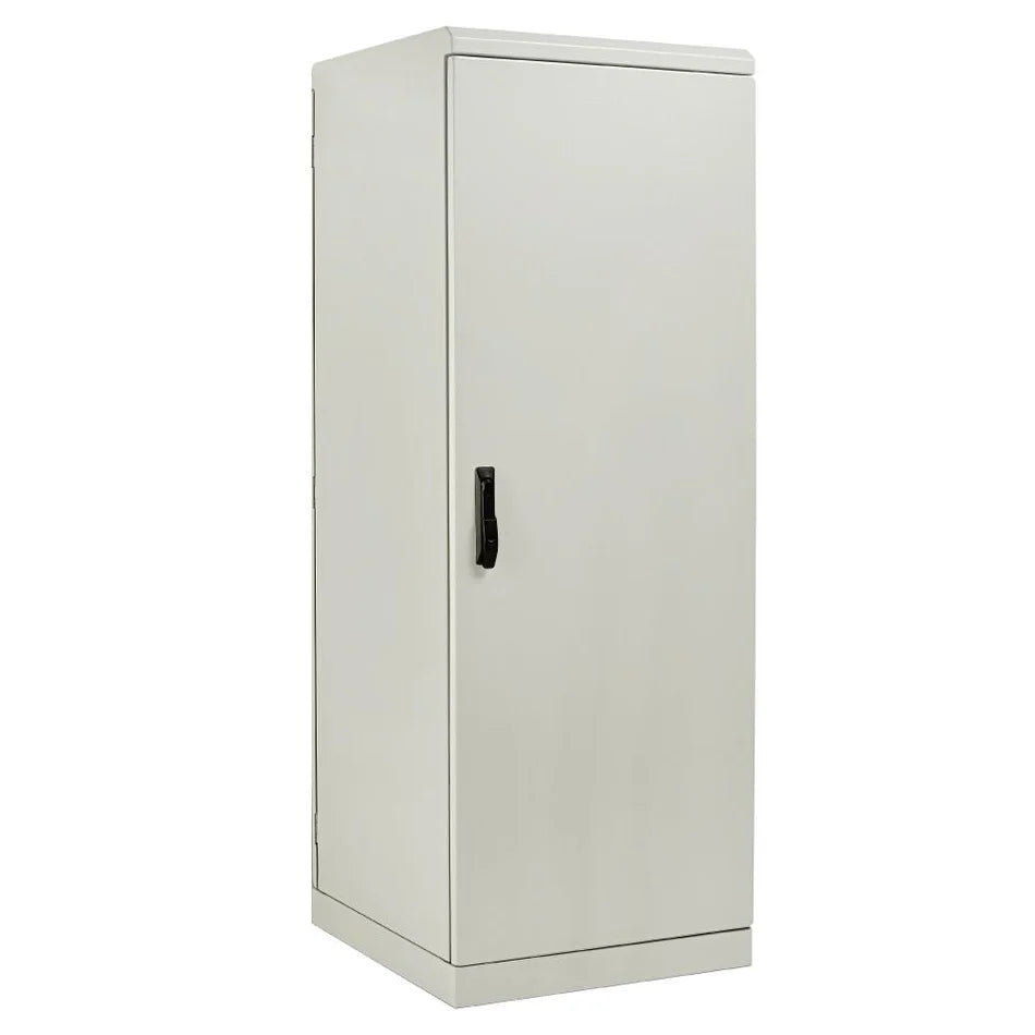 Floor Mounted 19" Data Rack 24U x 400D – Grey (Galvanised Steel)