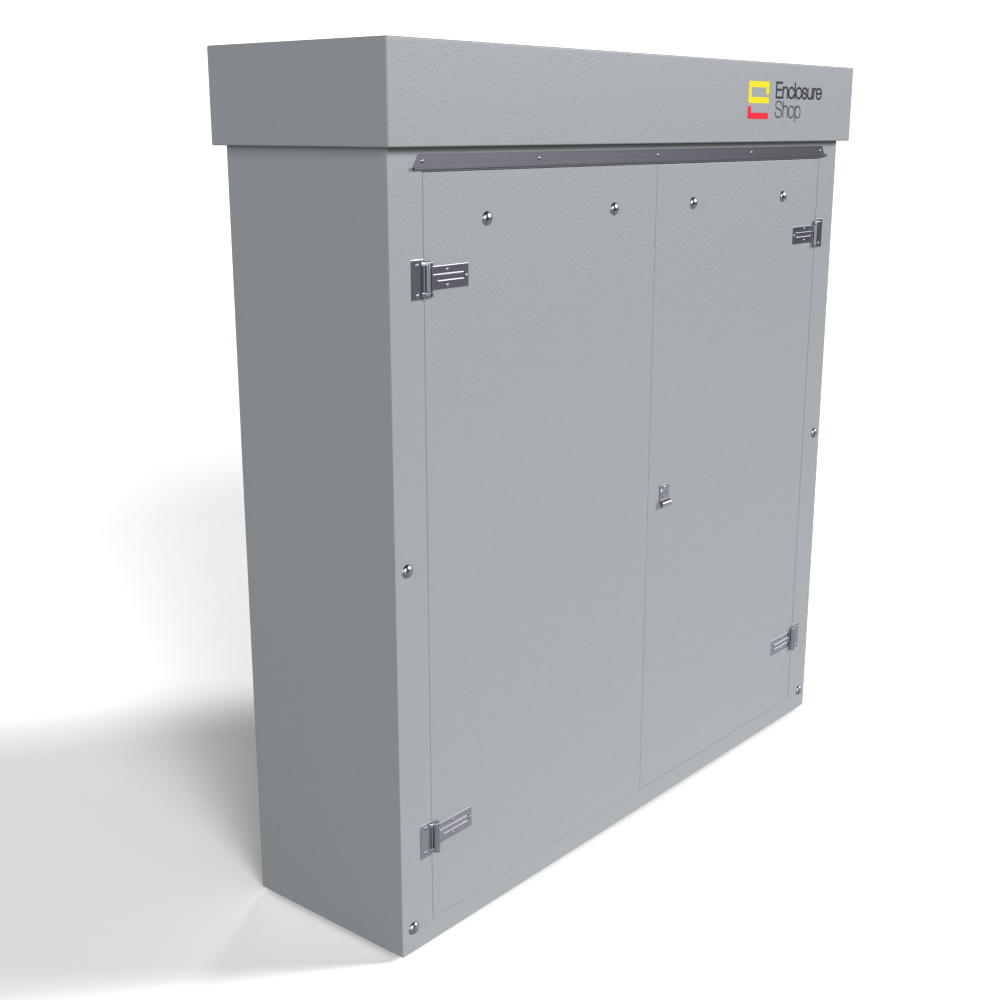 GRP Walk In Enclosure 2000mm x 500mm x 2000mm - RT13 - 12mm Ply Core