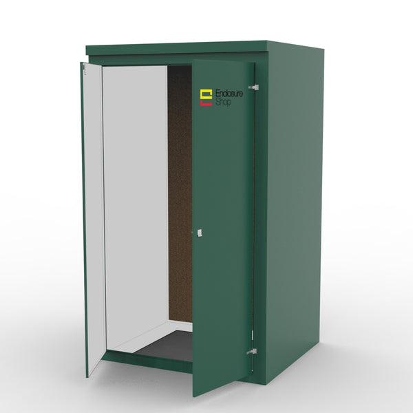 1250x1050x2070mm GRP Walk-In Box Enclosure - CAB10 | Enclosure Shop