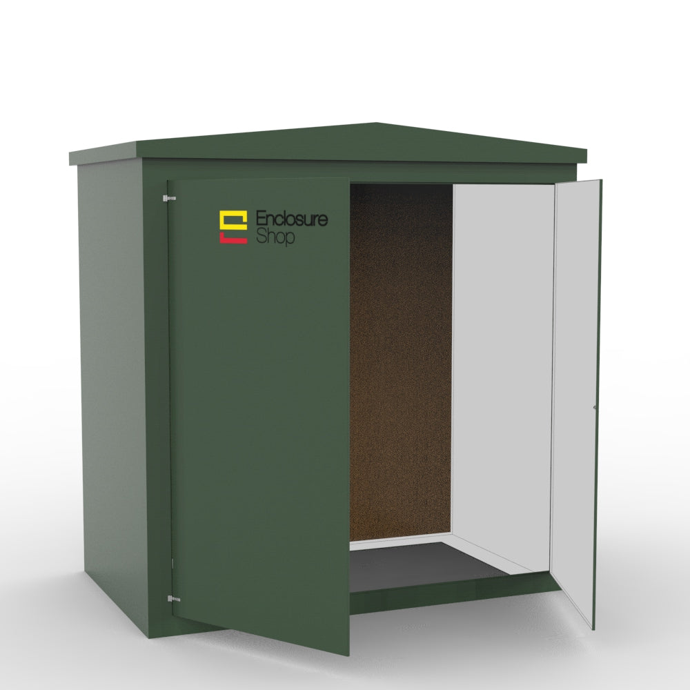 GRP Walk In Enclosure 2550mm x 3050mm x 2700mm - CAB18