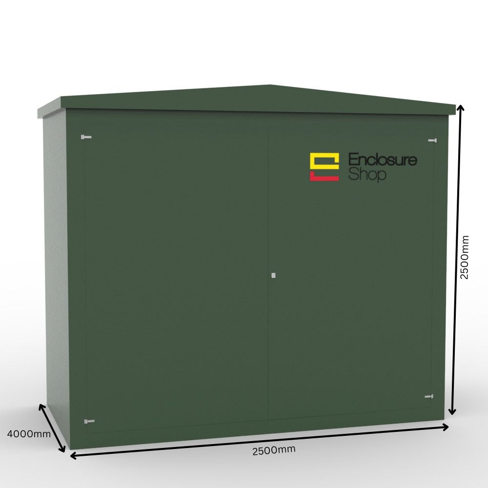 GRP Walk In Enclosure 2550mm x 4050mm x 2700mm - CAB20