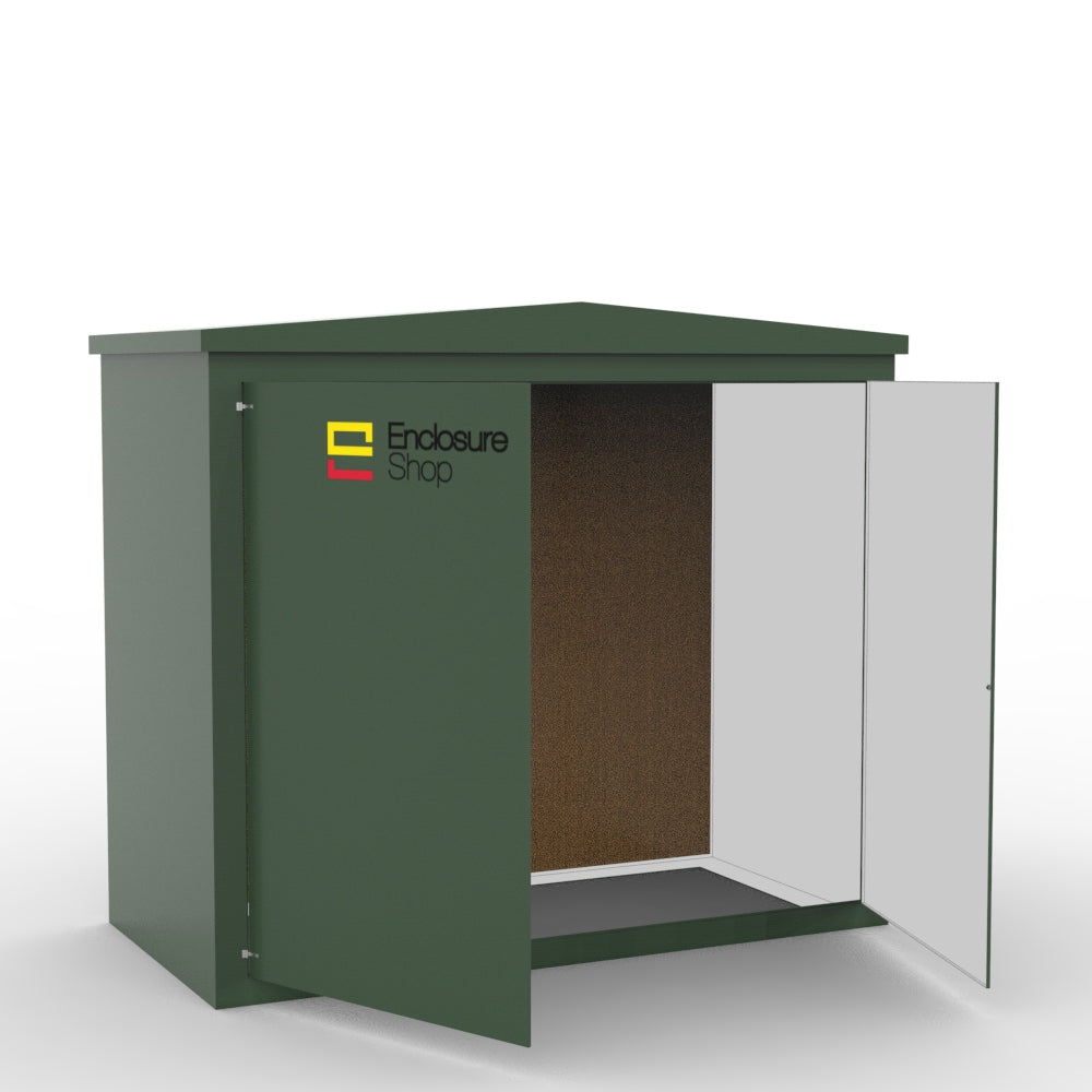GRP Walk In Enclosure 2550mm x 4050mm x 2700mm - CAB20
