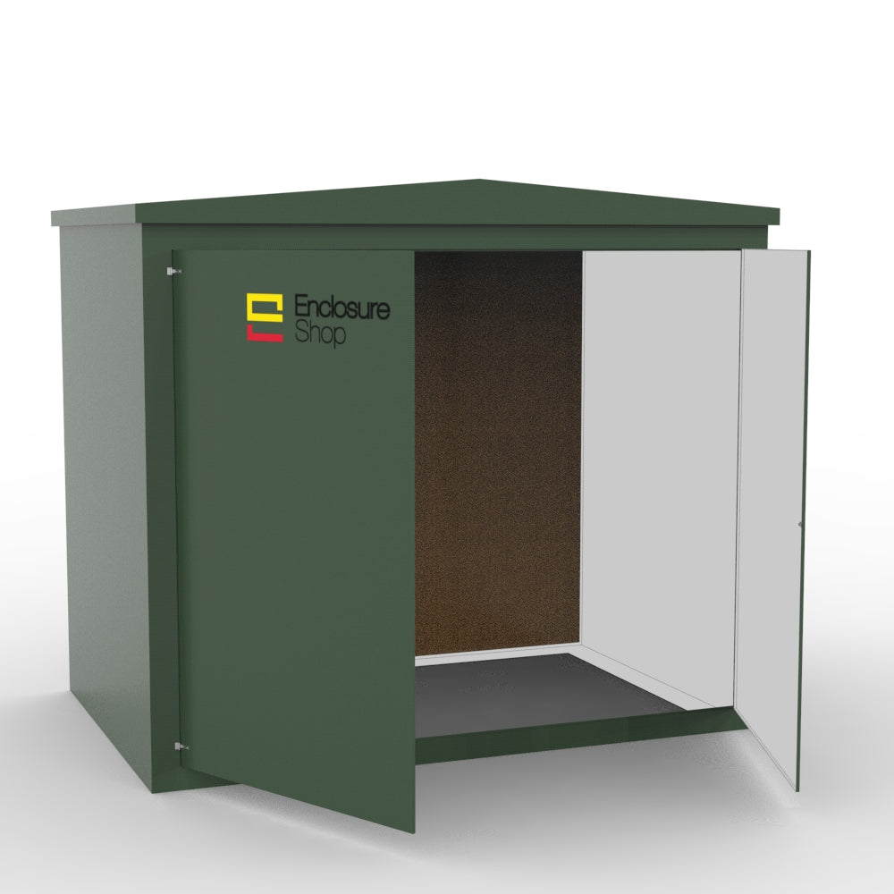 GRP Walk In Enclosure 3050mm x 1550mm x 2720mm - CAB21