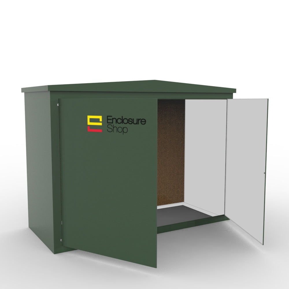 GRP Walk In Enclosure 3050mm x 2550mm x 2720mm - CAB23