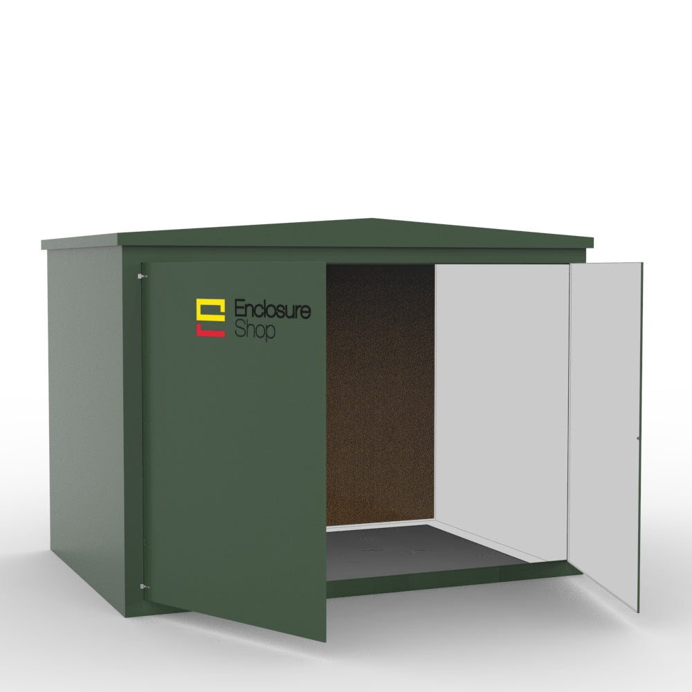 GRP Walk In Enclosure 3050mm x 3550mm x 2700mm - CAB25