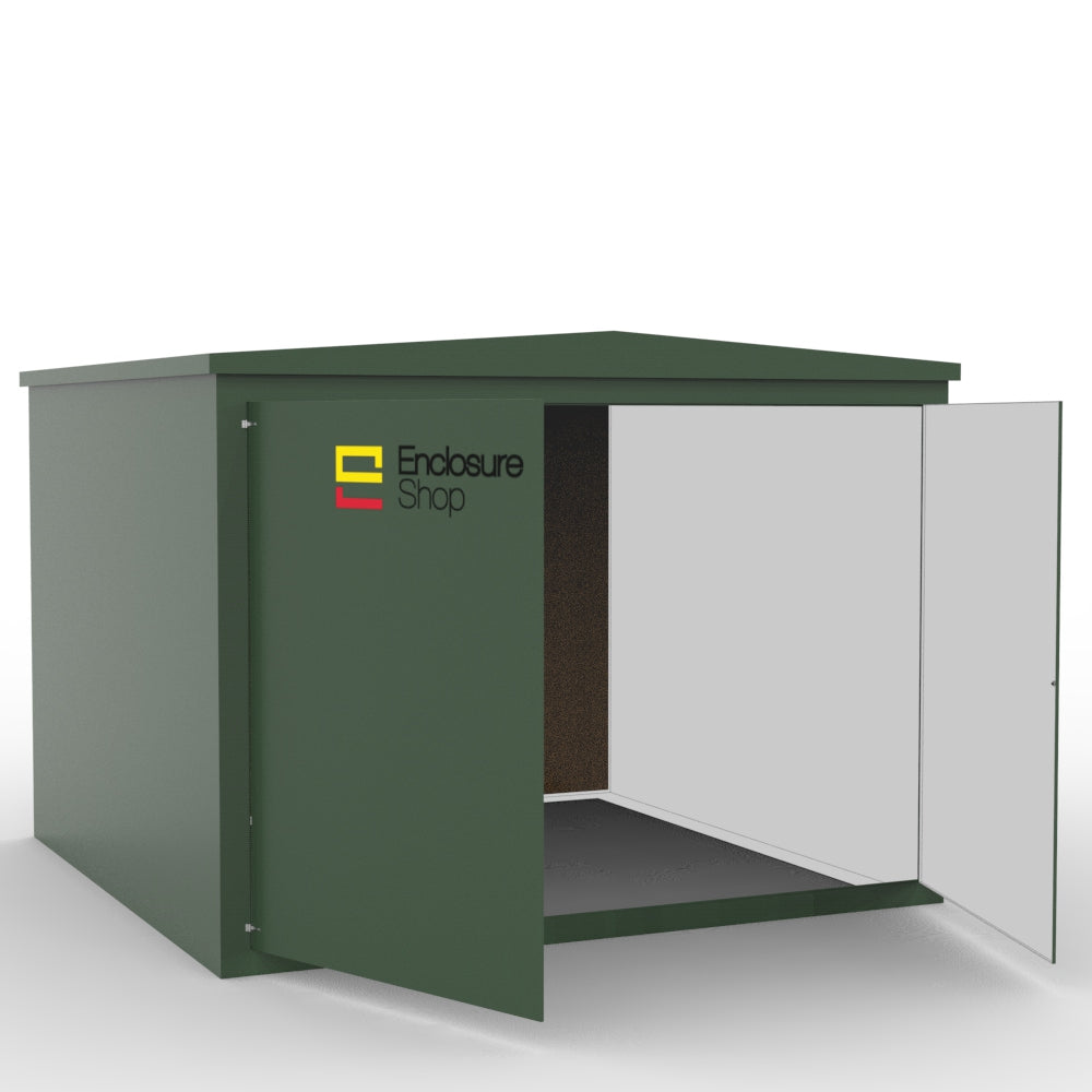 GRP Walk In Enclosure 3550mm x 1550mm x 2700mm - CAB27