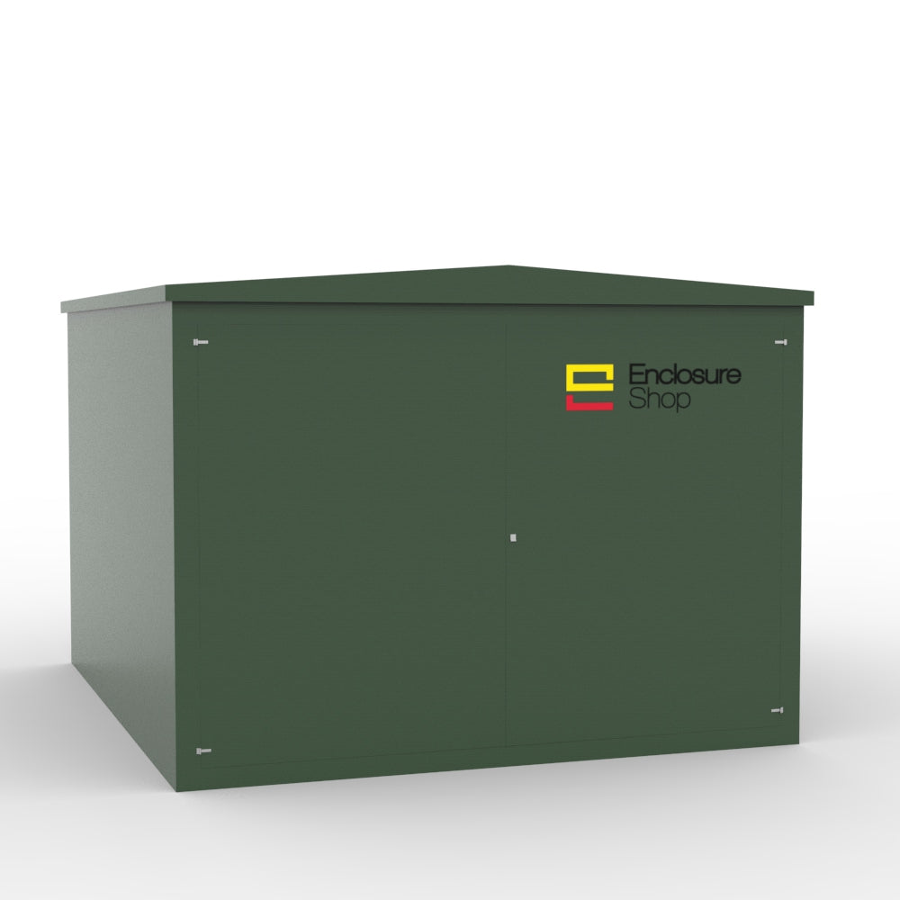 GRP Walk In Enclosure 3550mm x 2050mm x 2700mm - CAB28