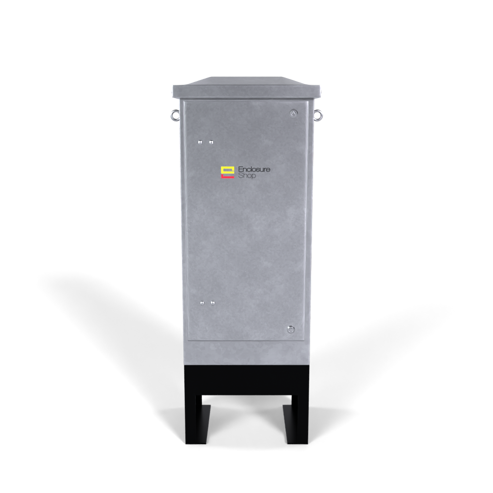 Galvinised Steel Root Mounted Feeder Pillar 600mm x 450mm x 1350mm - GLV510 (5mm)