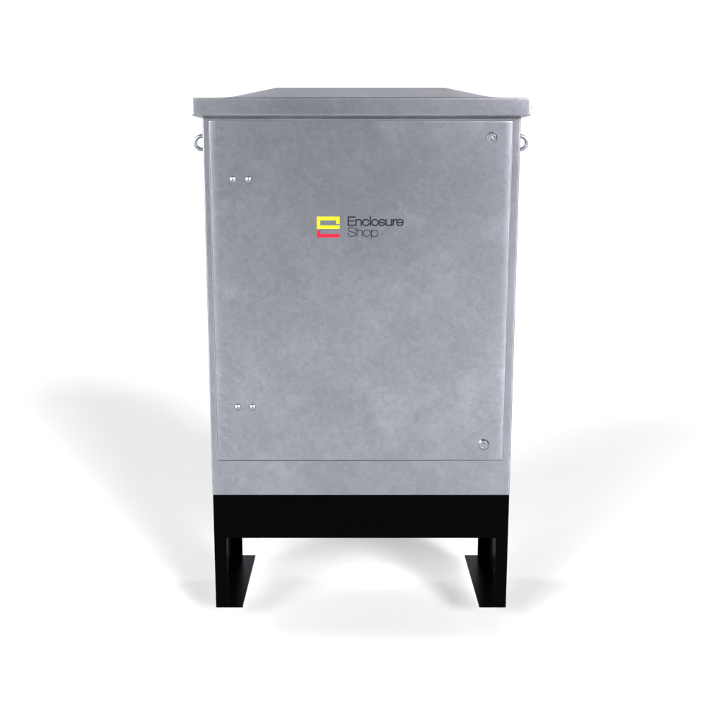 Galvinised Steel Root Mounted Feeder Pillar 1000mm x 450mm x 1350mm - GLV540 (5mm)
