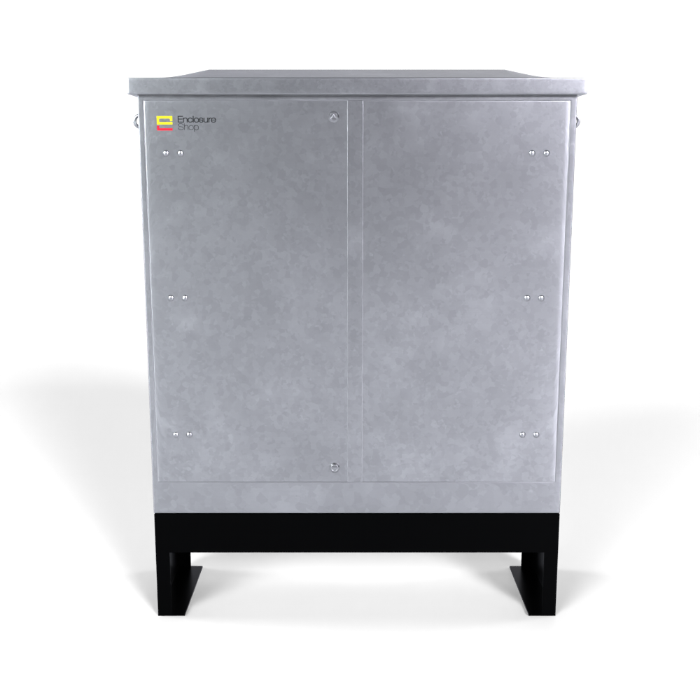 Galvinised Steel Root Mounted Feeder Pillar 1500mm x 450mm x 1600mm - GLV572 (5mm)