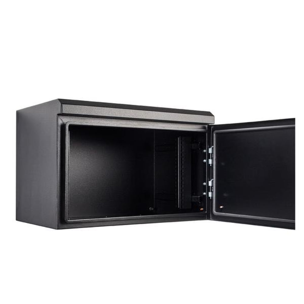 Heavy Duty External 19" Wall Mounted Data Rack 12U/RU x 600D IP66 - BLK