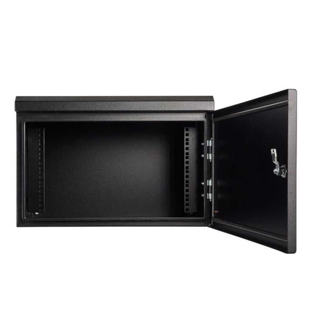 Heavy Duty External 19" Wall Mounted Data Rack 12U/RU x 600D IP66 - BLK