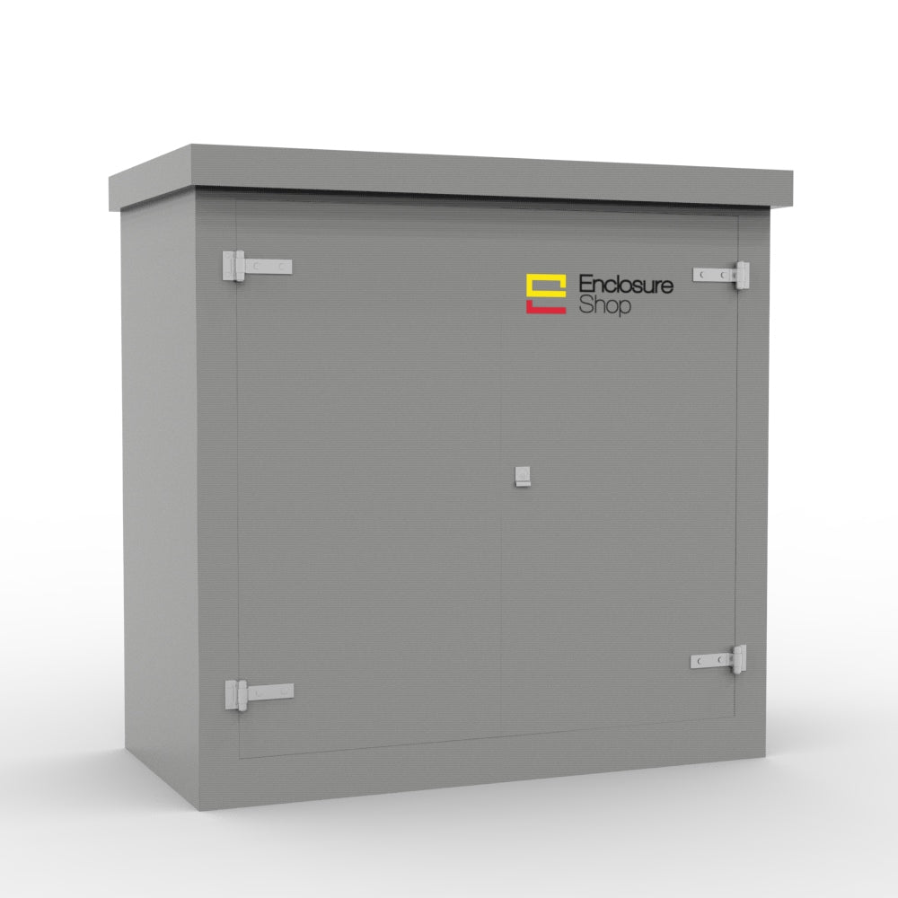 GRP Walk In Enclosure 2000mm x 1000mm x 2000mm - DPM14 In Grey