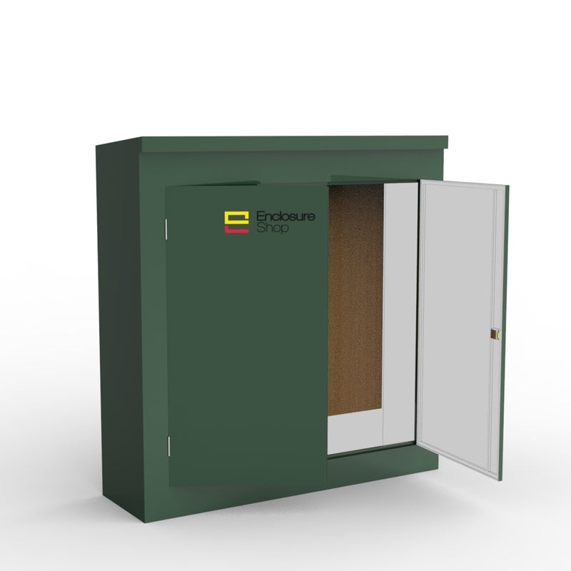 ENC10 GRP Enclosure Double Door - Open Doors