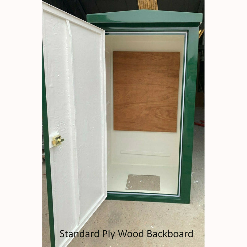 ENC15 GRP Enclosure Single Door - Showing Ply Backboard