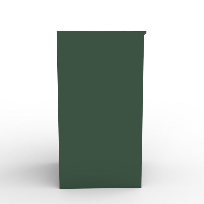 ENC15 GRP Walk In Enclosure with Single Door Side View