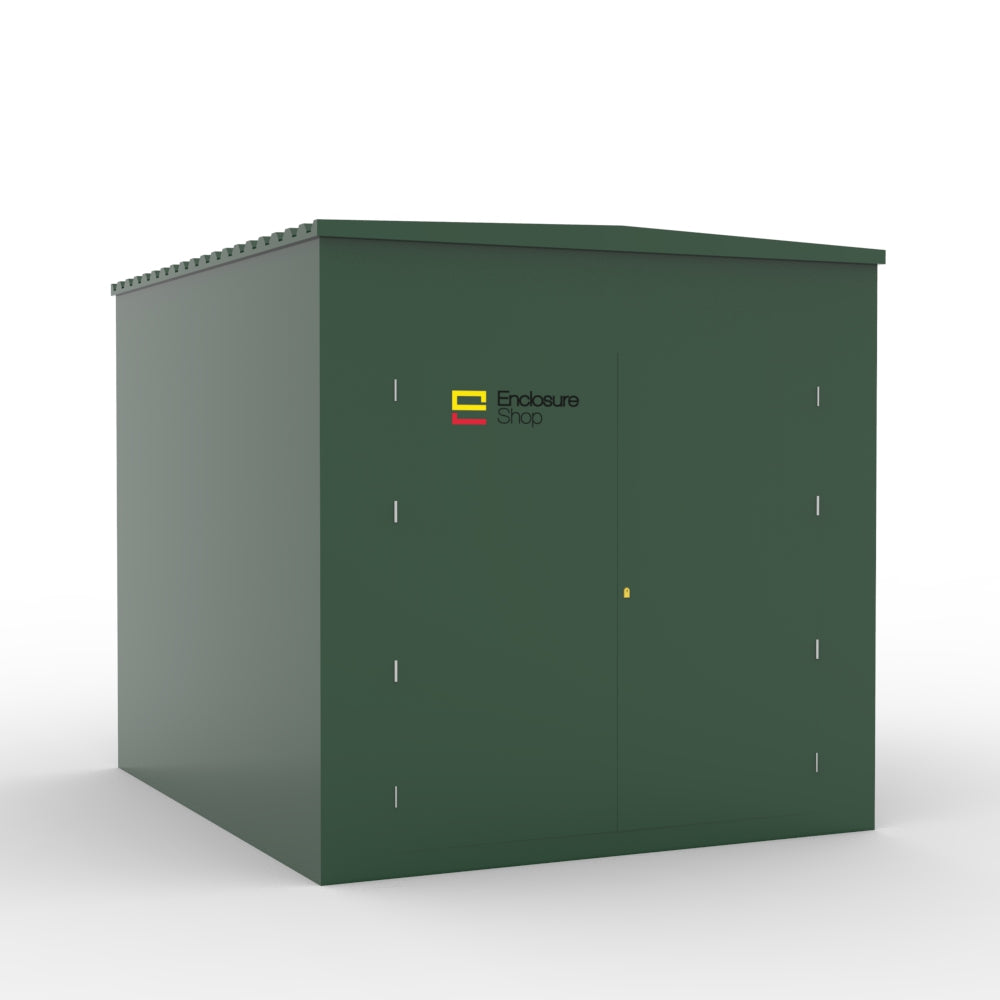 GRP Walk In Enclosure 2500mm x 3000mm x 2500mm - ENC23