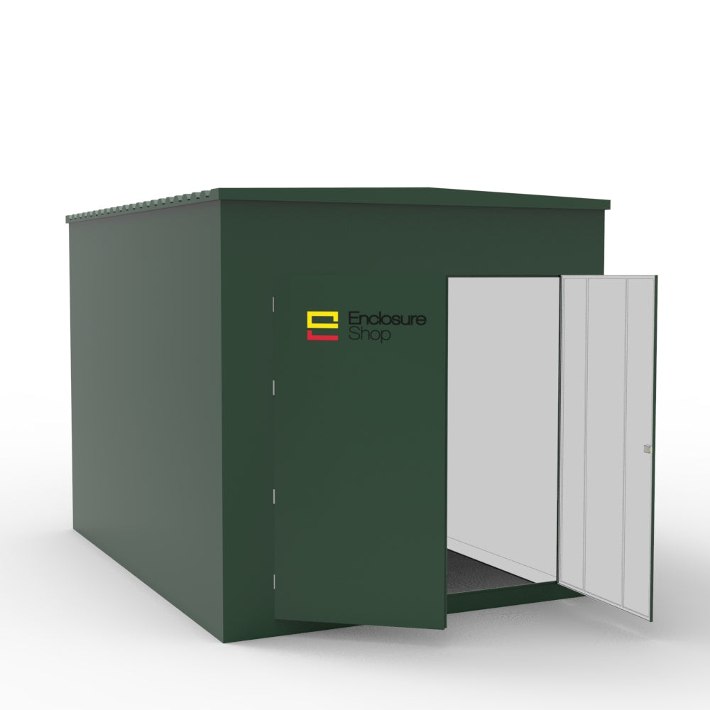 GRP Walk In Enclosure 2500mm x 3500mm x 2500mm - ENC24