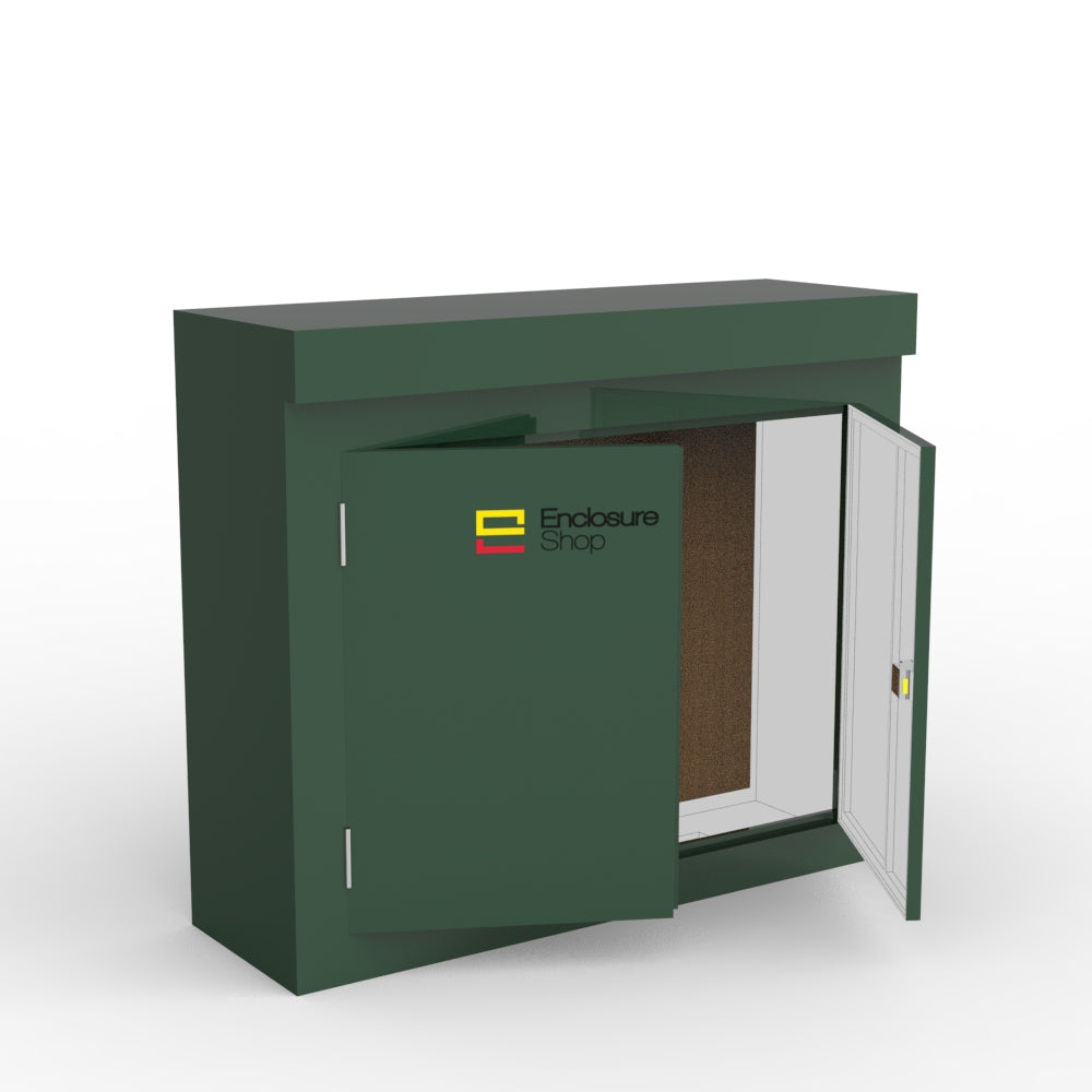 ENC6 GRP Enclosure Double Door - Open Doors