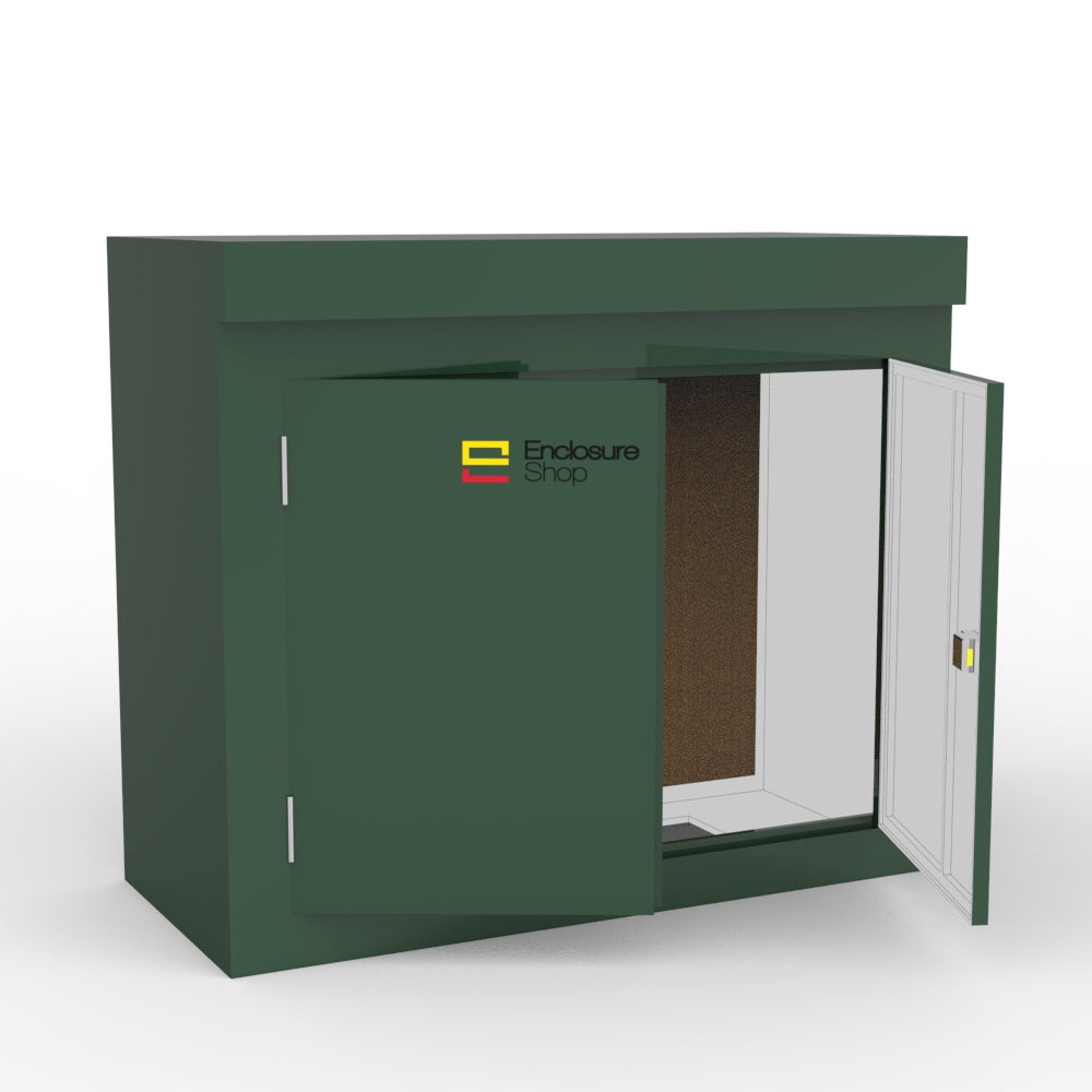 ENC7 GRP Enclosure Double Door - Open Doors