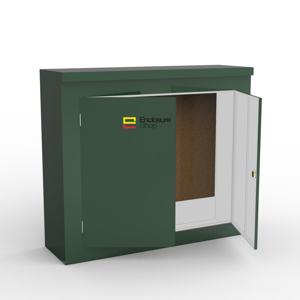ENC9 GRP Enclosure Double Door - Open Doors
