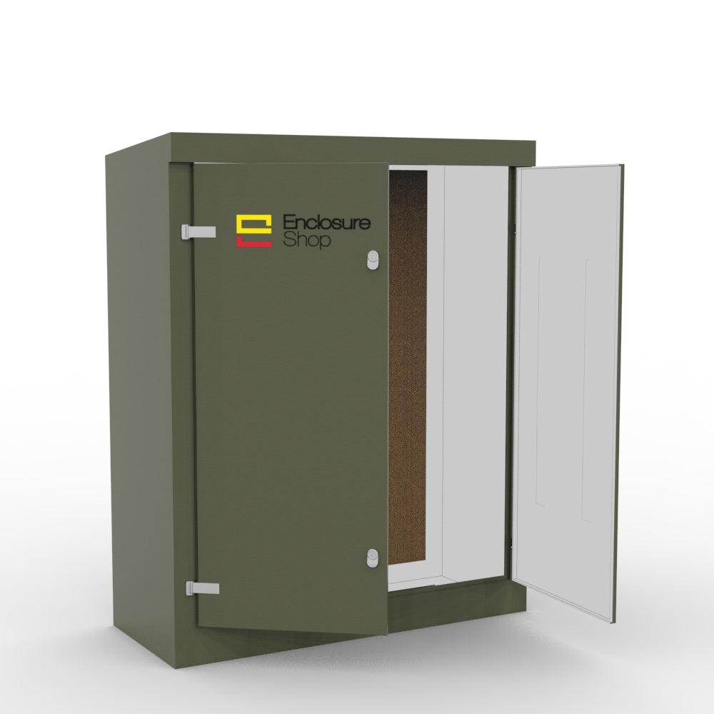 3 Phase 400A GRP Kiosk  1215x500x1500mm - ESK6