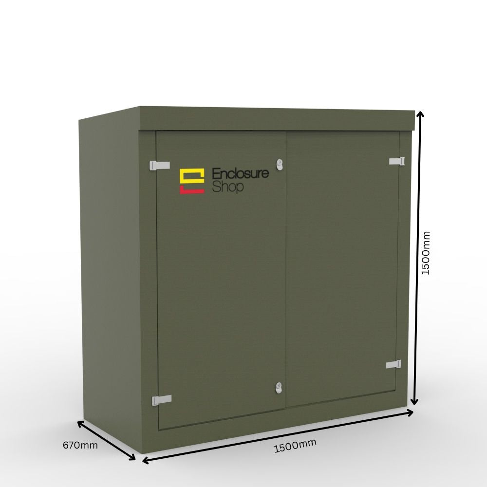 GRP Enclosure 1500mm x 670mm x 1500mm - ESK7