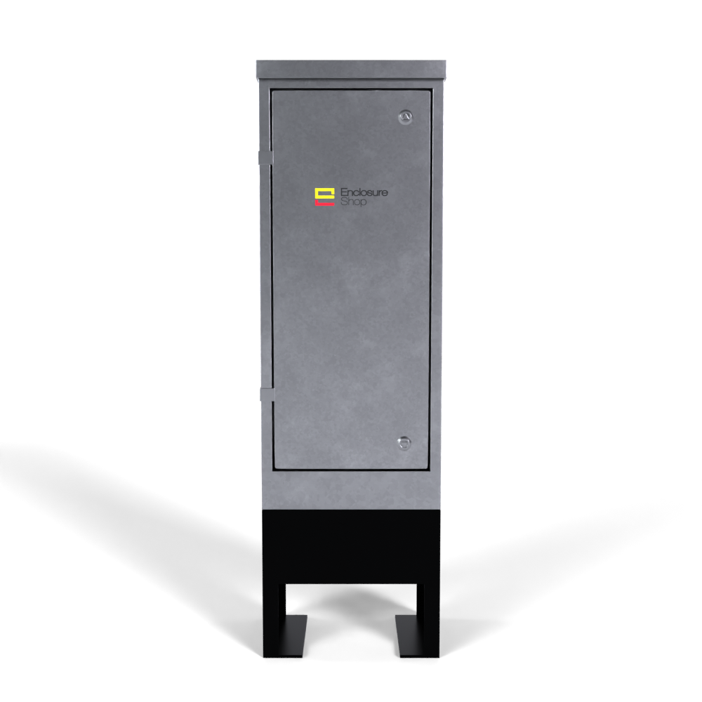 Galvinised Steel Root Mounted Feeder Pillar 350mm x 225mm x 850mm - GLV60