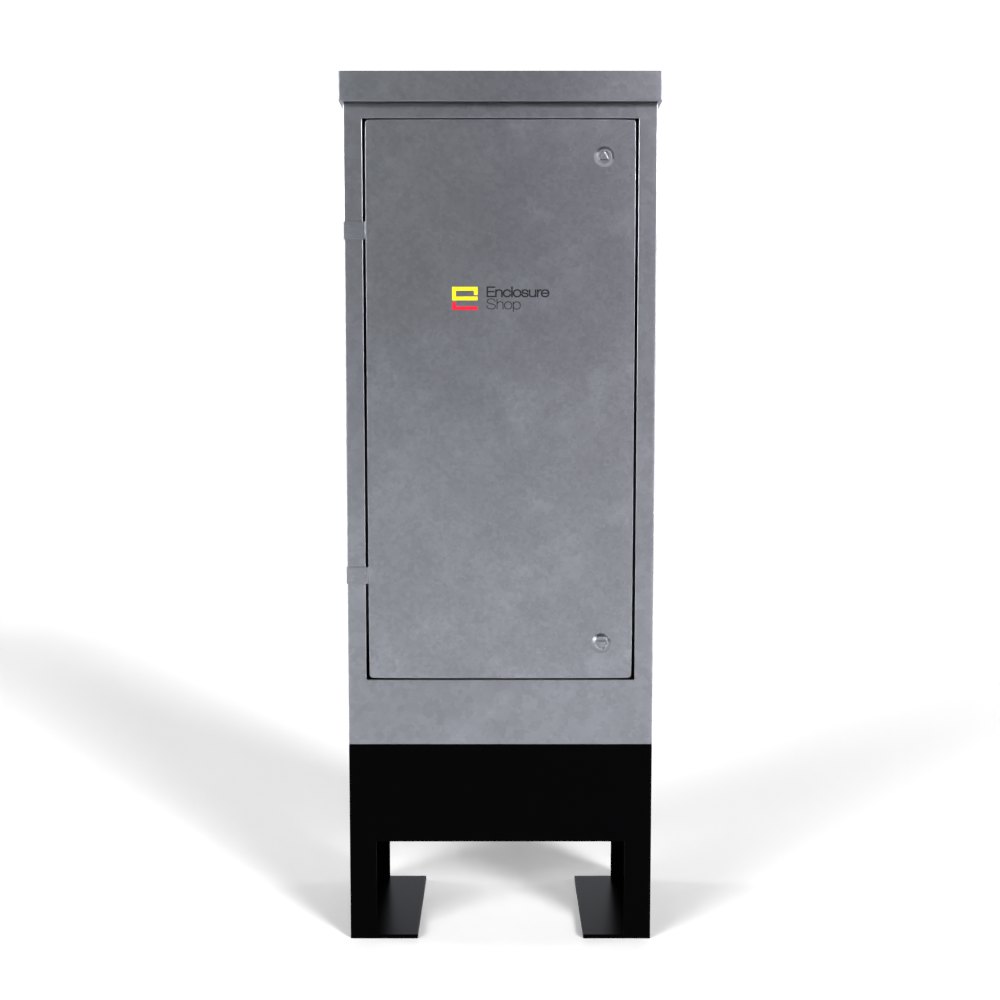 Galvinised Steel Root Mounted Feeder Pillar 450mm x 250mm x 950mm - GLV70