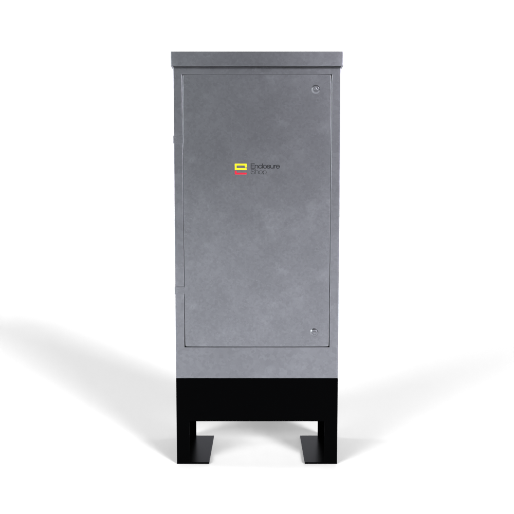 Galvinised Steel Root Mounted Feeder Pillar 550mm x 275mm x 1050mm - GLV80