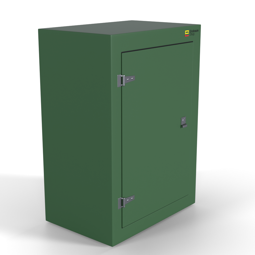 GRP Enclosure 470mm x 320mm x 660mm - NX050 Green