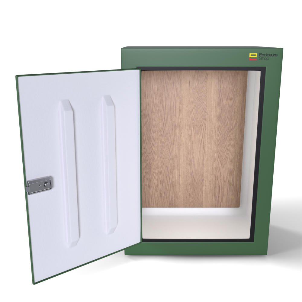 GRP Enclosure 470mm x 320mm x 660mm - NX050 Green