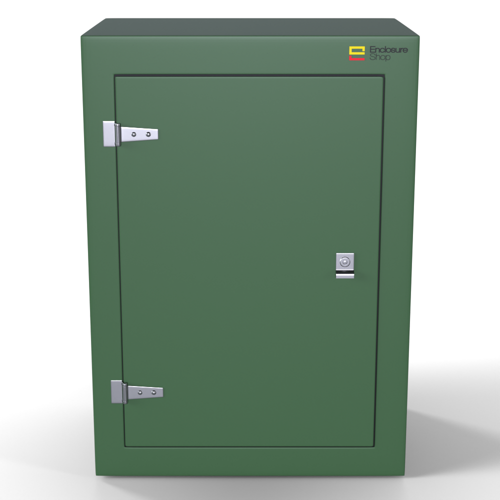 GRP Enclosure 470mm x 320mm x 660mm - NX050 Green