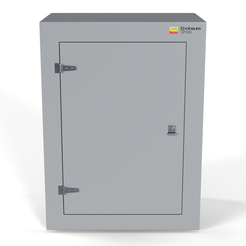 GRP Enclosure 590mm x 300mm x 795mm - NX075 Grey