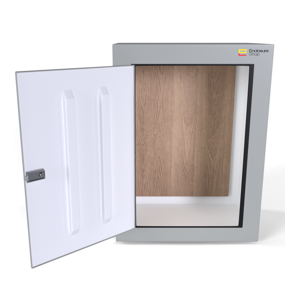 GRP Enclosure 590mm x 300mm x 795mm - NX075 Grey