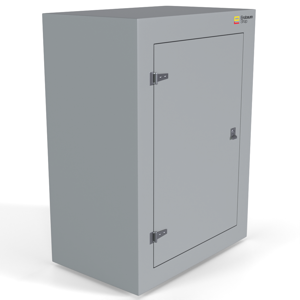 GRP Enclosure 590mm x 300mm x 795mm - NX075 Grey