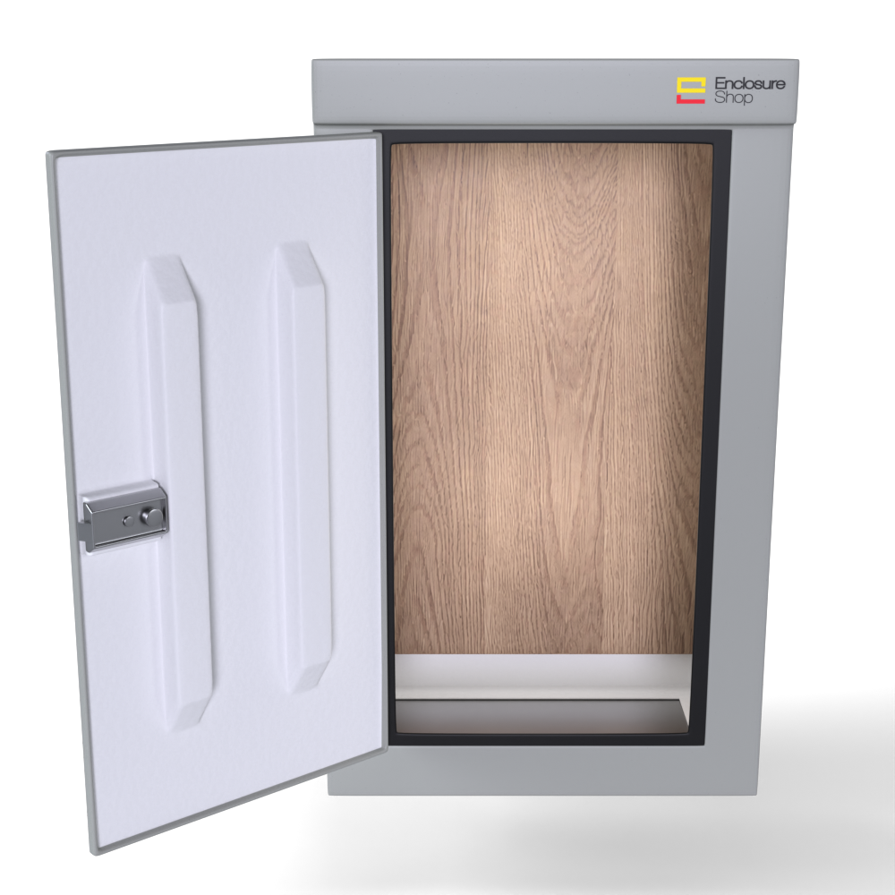 GRP Enclosure 600mm x 350mm x 1000mm - NX100 Grey