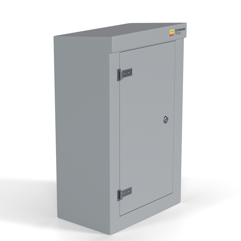 GRP Enclosure 600mm x 350mm x 1000mm - NX100 Grey