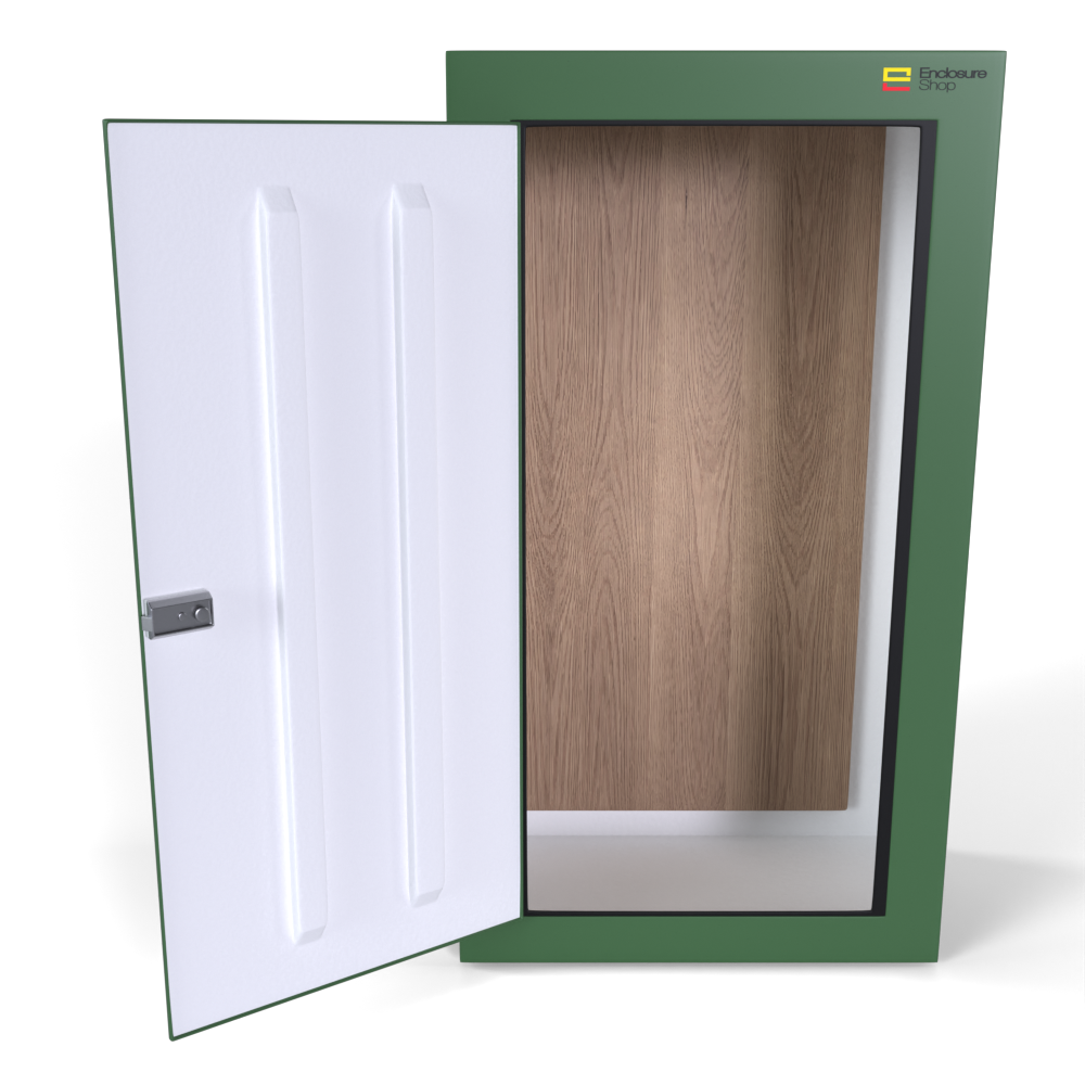 GRP Enclosure 660mm x 400mm x 1195mm - NX150 Green