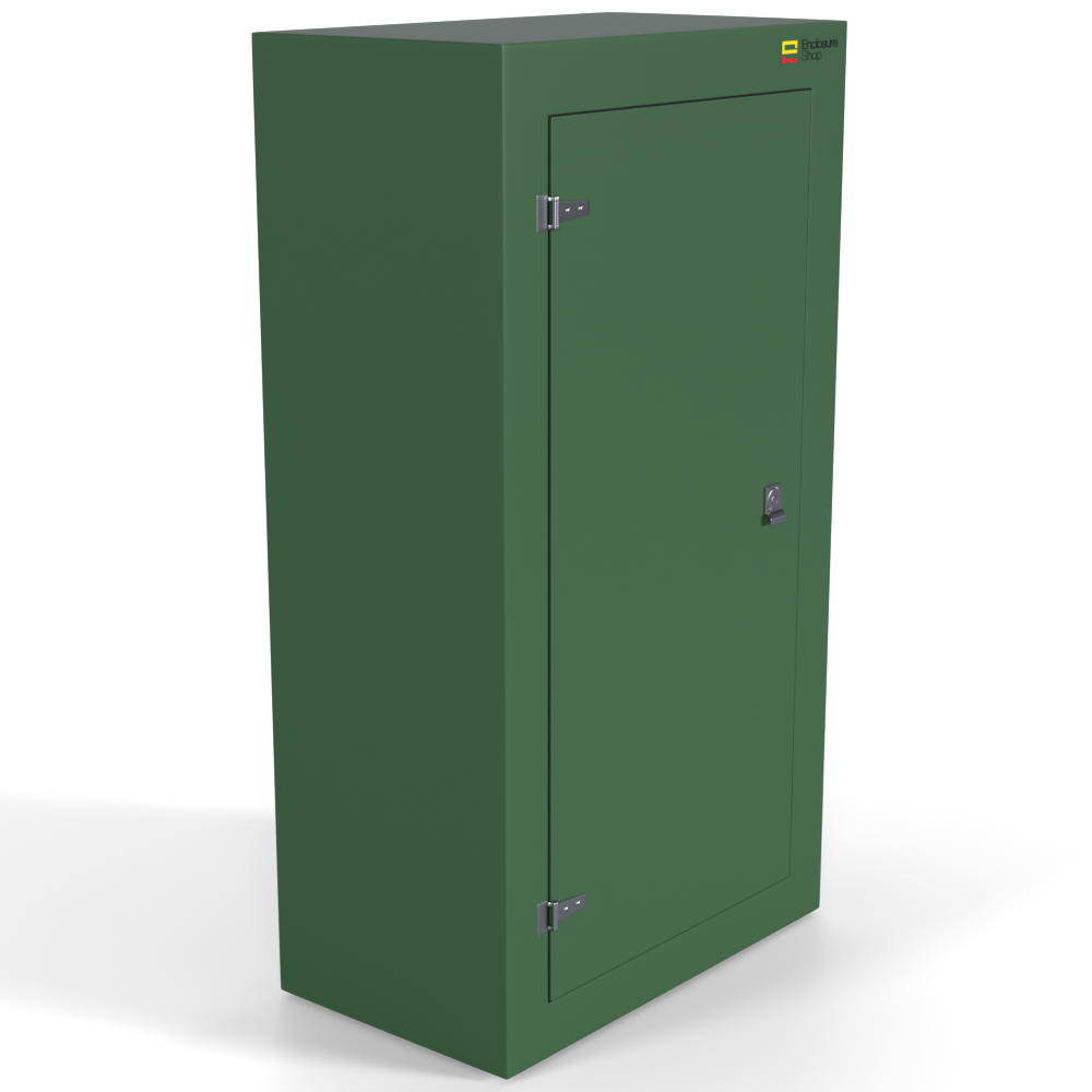 GRP Enclosure 660mm x 400mm x 1195mm - NX150 Green