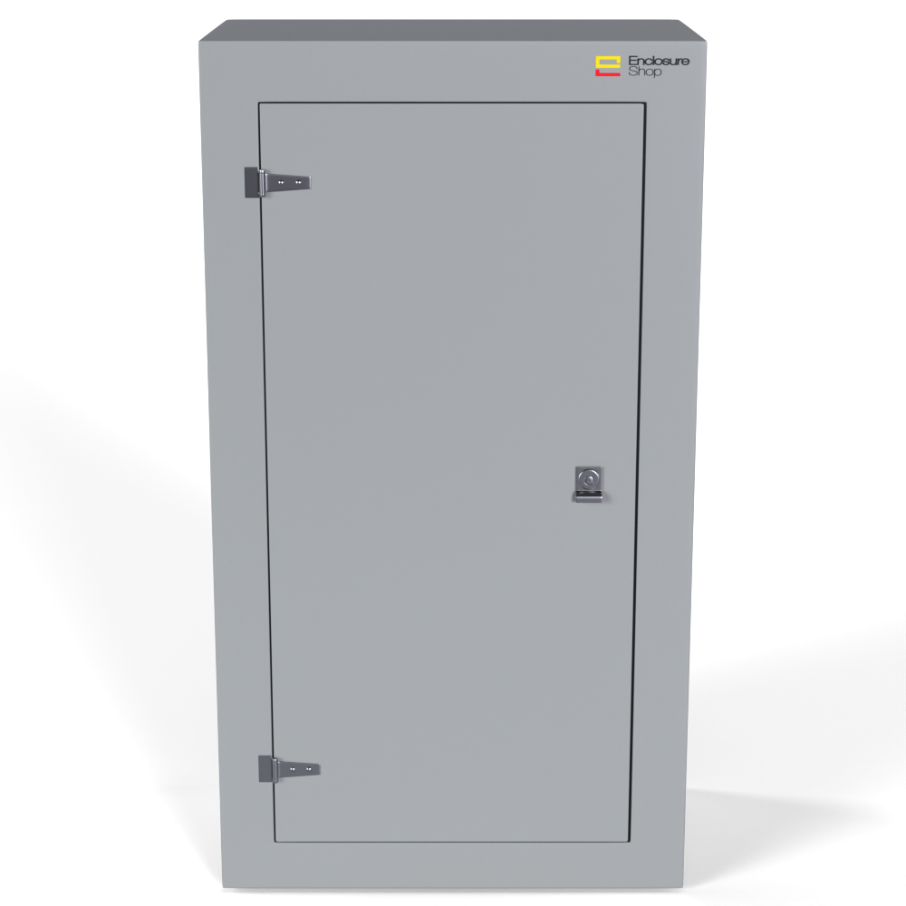 GRP Box Enclosure NX150 – 660mm x 400mm x 1195mm | Enclosure Shop