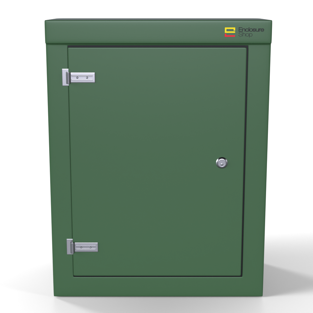 GRP Enclosure 940mm x 470mm x 1150mm - NX300 Green