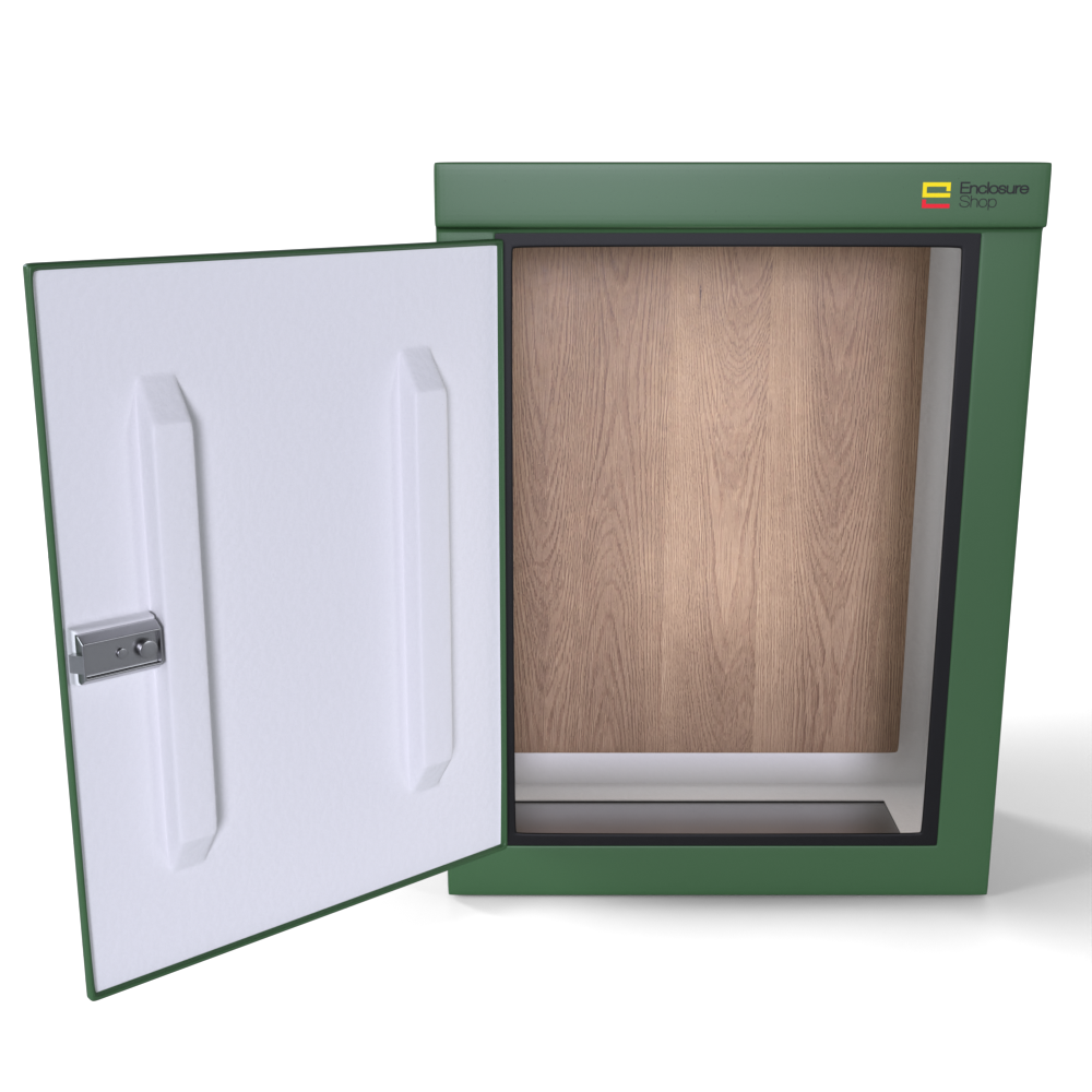 GRP Enclosure 940mm x 470mm x 1150mm - NX300 Green